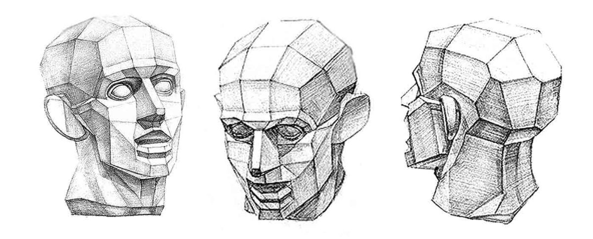 Портретная живопись: изучение анатомии лица